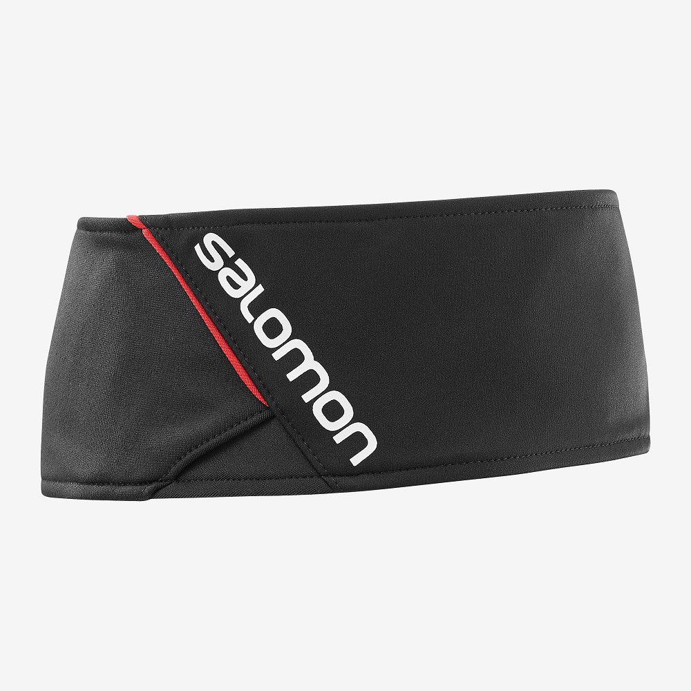 SALOMON RS Philippines - Men's Headband - Black | 748695-NEJ